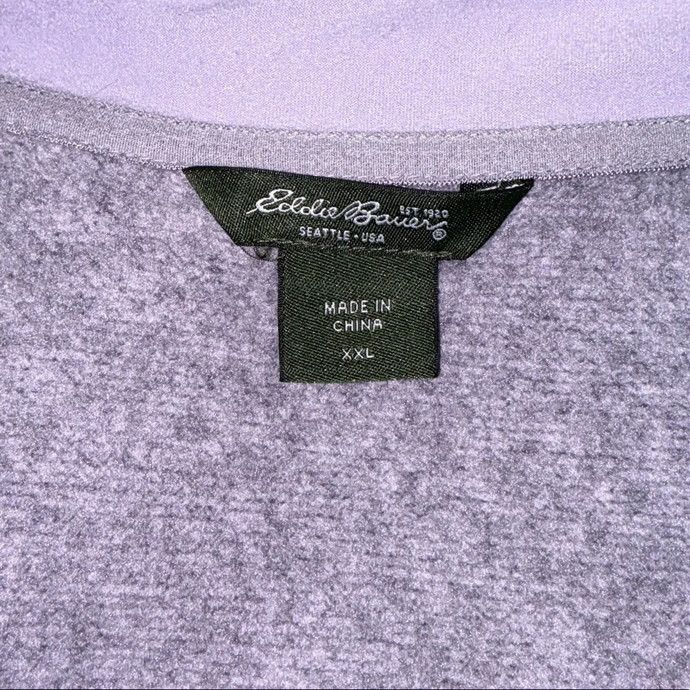 Eddie Bauer, Zipper Jacket, Women’s XXL, Lilac/Purple